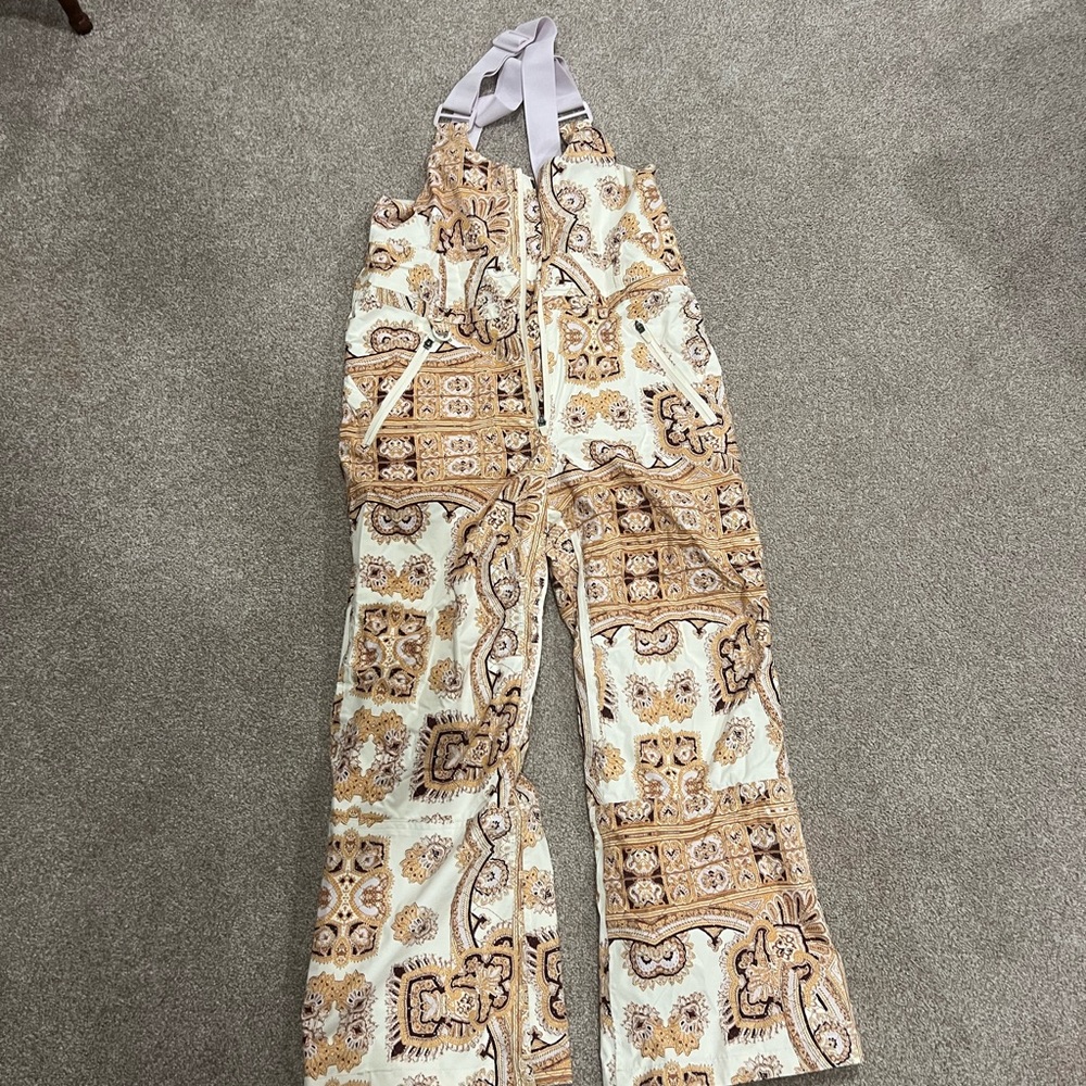 Free people ski bibs